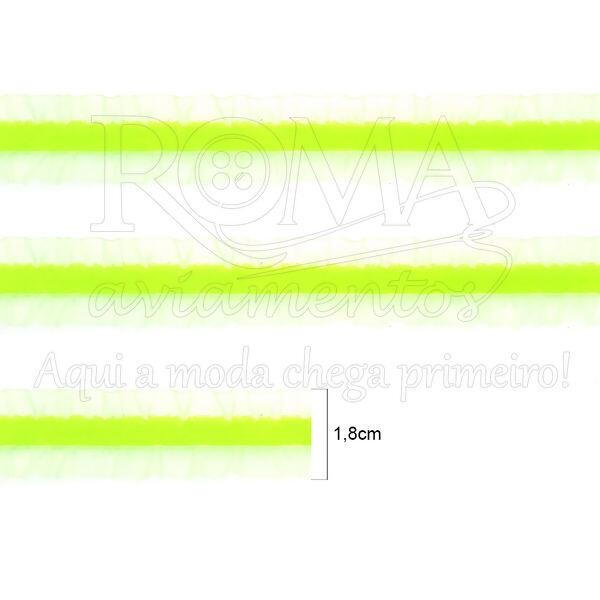 passamanaria com voal neon verde neon